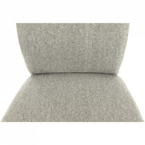 Scaun bucătărie, material textil bej/crom - TP201245 - Img 5