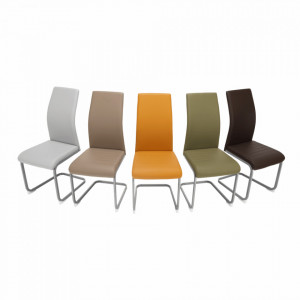 Scaun dining, gri maro Taupe / gri - TP259364 - Img 18
