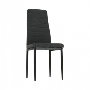 Scaun, textil gri închis/metal negru - TP201236 - Img 15