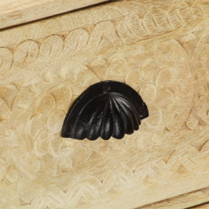 Scrin, 60 x 30 x 75 cm, lemn masiv de mango - V247579V - Img 2