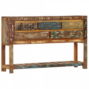 Servanta, 120 x 30 x 75 cm, lemn masiv reciclat - V247478V - Img 1