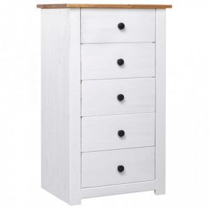 Servanta, alb, 46 x 40 x 89 cm, lemn de pin - V282651V