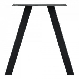 Set 2 bucati picioare masa, 40 x 12 x 40 cm, metal/negru - P65542000 - Img 4