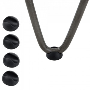Set 4 bucati picioare Hairpin Model 3, pentru masa  2 brate,72 cm, argintiu - P55139977 - Img 2