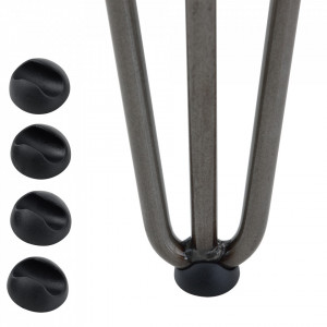 Set 4 bucati picioare pentru masa, 72 cm, argintiu - P55140001 - Img 3