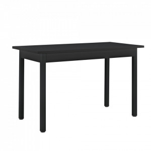 Set design masa bucatarie cu 4 scaune, negru/gri inchis - P53158107 - Img 2