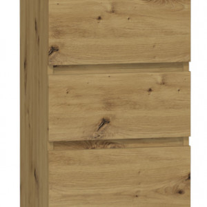 TECOAR114 - Comoda 40 x 45 x 111 cm, Stejar Artisan - Img 2