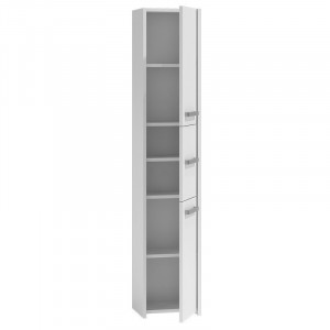 TEDUA123 - Dulap inalt baie, 30 x 30 x 170 cm, Alb, PAL - Img 3