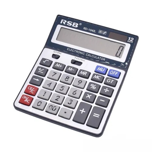 Calculator solar de birou cu 12 cifre, RSB 1042L