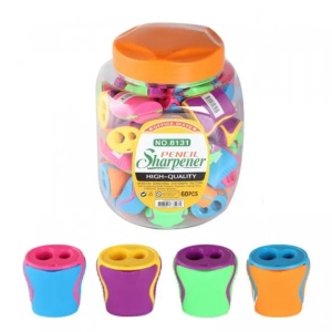 Ascutitoare dubla cu container , Tip Maped, diferite culori - Img 1