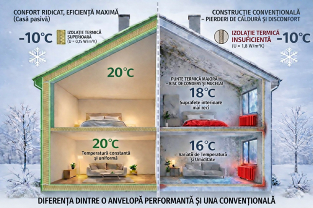 Case eficiente energetic: Ce înseamnă cu adevărat și de ce nu se obțin așa simplu