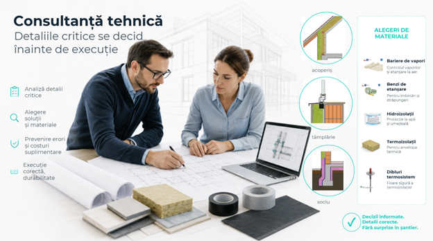 Consultanță și testare pentru clădiri eficiente energetic: de ce contează înainte de finisaje