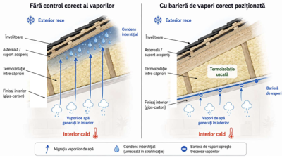 Bariera de vapori: ce este, ce face și când se folosește