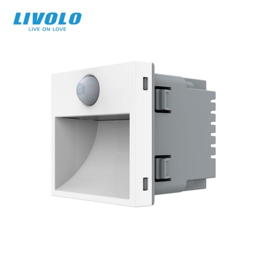 Modul lampa de orientare scara, cu senzor miscare, alb