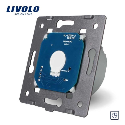 Modul Întrerupător Livolo simplu, cu temporizator, Generatie Noua