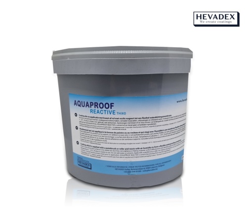 Aquaproof Reactive Thixo, 7.5 kg, Membrana reactiva de etansare, fara solventi, rezistenta la UV, negru