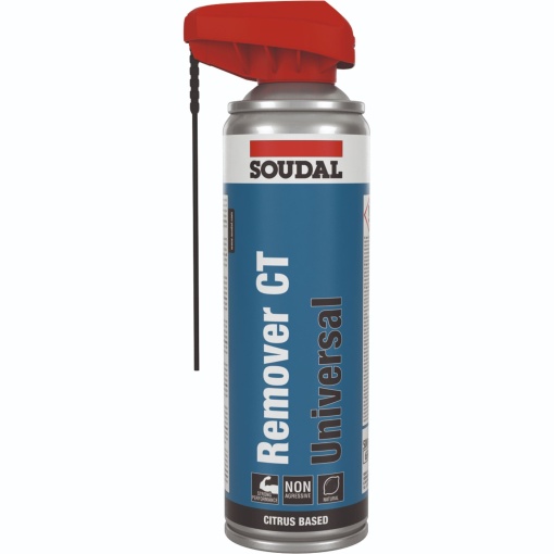 Spray Remover CT Soudal – spray pentru îndepărtarea a majorității tipurilor de adeziv