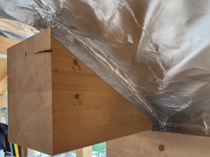 Ampatex A primo plus, 1,2 m x 35 m, 42 m² - Barieră de vapori incombustibilă A2-s1,d0, Sd 50 m, cu benzi adezive integrate, pentru izolații insuflate, acoperiș și pereți - Img 3