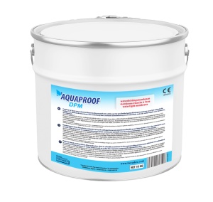 Aquaproof DPM/DPC, 10 kg Metal - Membrană impermeabilizantă flexibilă, pe bază de polimeri, pensulabilă sau suflabilă