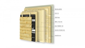 best wood MULTITHERM 140 N+F, 100mm, 580 x 1500 mm, placă rigidă din fibră de lemn, pentru pereți și acoperișuri - Img 3