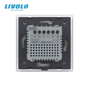 Modul controller Livolo, pentru aer conditionat, fara rama sticla, negru - Img 2