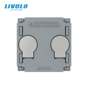 Modul Întrerupător Livolo, dublu tactil, dimabil, cap scara, Generatia Noua - Img 1