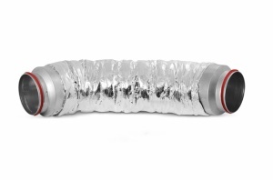 Atenuator de zgomot flexibil circular ADURO pentru sisteme de ventilație – diametru D160