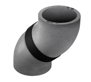 Cot 45° ADURO pentru sisteme de ventilație – diametru D200 - Img 2