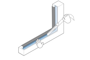 ISOWINDOW UVAU WS, 80mm x 25m - Bandă dublu adezivă, rezistentă la UV pentru etanșarea ferestrelor și ușilor, exterior - Img 6