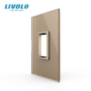 Rama Livolo de sticla, standard italian, 1M, auriu