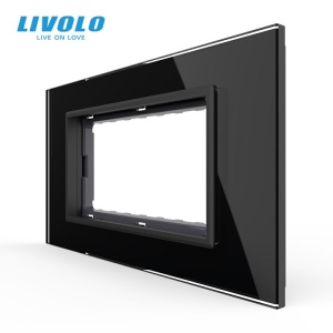 Rama Livolo de sticla, standard italian, 4M, negru