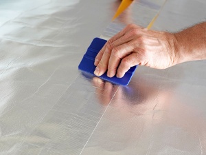 Ampacoll® A Tape silver – Bandă adezivă premium A2-s1,d0 pentru membrane necombustibile - Img 2