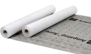 Ampatop Aero plus, 25m², 150cm x 16.67m - Membrana de acoperiș și fațadă cu benzi adezive integrate pe ambele părți - Img 2