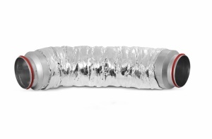 Atenuator de zgomot flexibil circular ADURO pentru sisteme de ventilație – diametru D200
