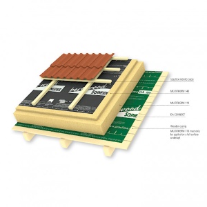 best wood MULTITHERM 110 falz în trepte, 200mm, 600 x 1500 mm, placă rigidă din fibră de lemn, pentru pereți și acoperișuri - Img 2