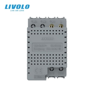 Modul Întrerupător Livolo, simplu, standard italian, control telecomanda RF, 3M - Img 2