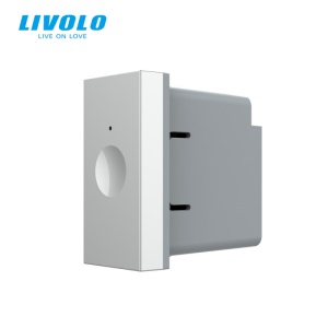 Modul Întrerupător Livolo, simplu tactil, 1M, gri