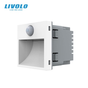 Modul lampa de orientare scara, cu senzor miscare, alb