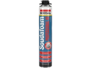 Spumă poliuretanică profesională pistol SOUDAL Soudafoam P60, randament mare 60 L, 750 ml