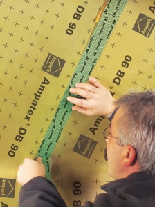 Ampacoll INT, 60mm x 40m - Banda flexibila, adeziva, pentru etansarea barierelor de vapori si a strapungerilor, interior - Img 7