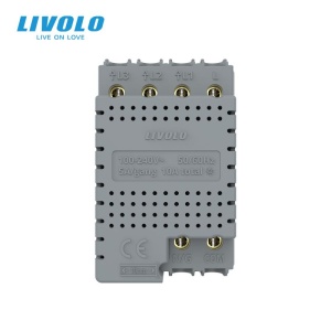 Modul Întrerupător Livolo, triplu, standard italian, cap scara / cap cruce, conexiune WiFi, 3M - Img 2