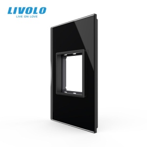 Rama Livolo de sticla, standard italian, 2M, negru