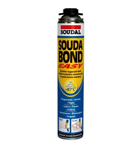Adeziv poliuretanic pentru pistol, 750ml, SOUDAL Soudabond Easy - IARNĂ