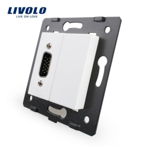 Modul Priză Livolo, simplă VGA tată