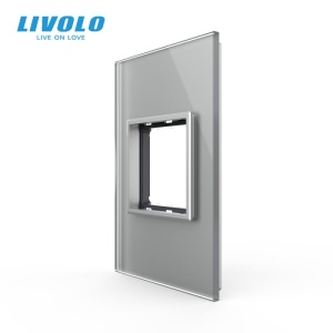 Rama Livolo de sticla, standard italian, 2M, gri