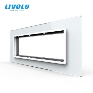 Rama Livolo de sticla, standard italian, 7M, alb