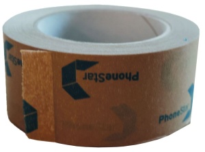 Wolf Bavaria Wolf Tape, 50 m x 50 mm - Bandă adezivă ecologică din hârtie crepată și cauciuc natural, pentru sigilarea muchiilor tăiate ale plăcilor PhoneStar