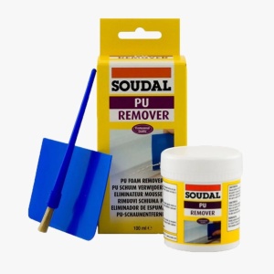 Curatitor spuma poliuretanica intarita, Soudal, 100 ml