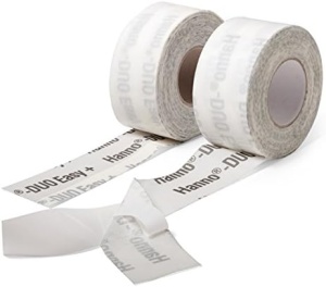 HANNO DUO Easy+ 240, 75mm x 25m - Bandă profesionala de etanșare a ferestrelor și ușilor, interior/exterior, autoadezivă