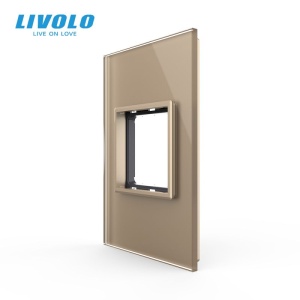 Rama Livolo de sticla, standard italian, 2M, auriu